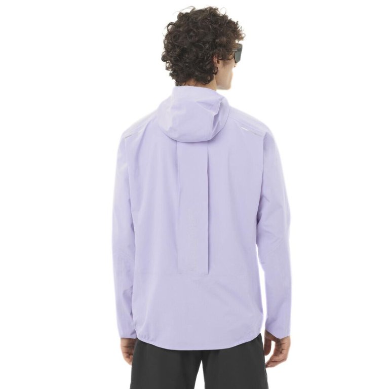 Куртка Salomon Bonatti Trail Jkt M - фіолетовий