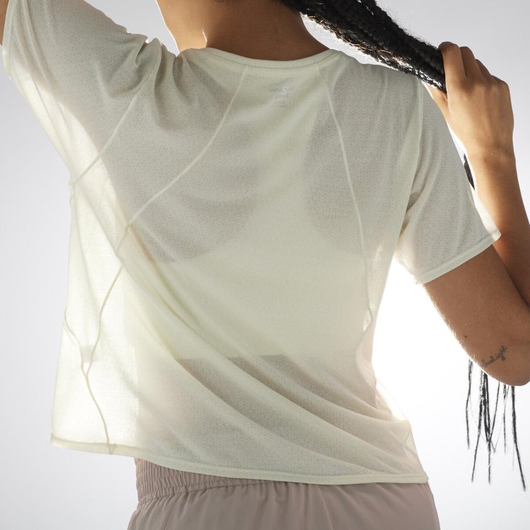 Футболка Salomon SHKout Air Crop SS Tee W - біла
