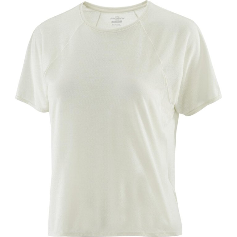 Футболка Salomon SHKout Air Crop SS Tee W - біла