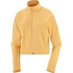Кофта Salomon Sense Aero Hybrid CP Plvr W - помаранчева