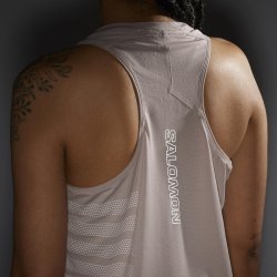 Майка Salomon Sense Aero Singlet GFX W - рожева