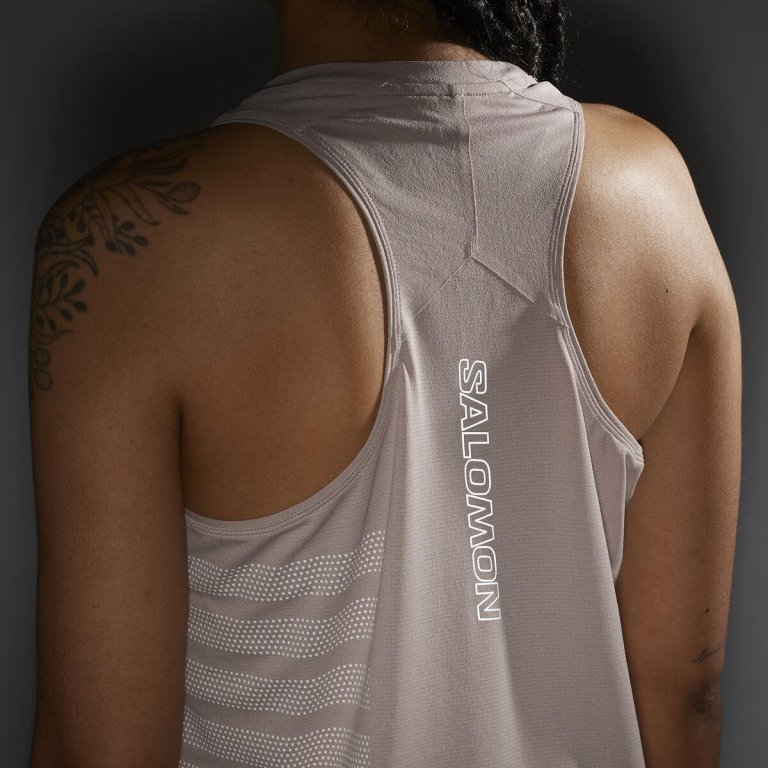 Майка Salomon Sense Aero Singlet GFX W - рожева