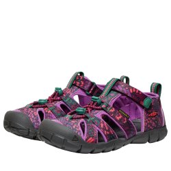 Сандалі Keen Seacamp II CNX J - фіолетово/чорні