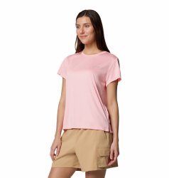 Футболка Columbia BlueVista Hill™ SS Crew W - рожева