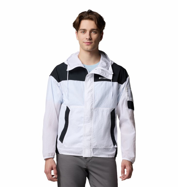 Вітрівка Columbia Challenger™ II Windbreaker M - біло/чорна