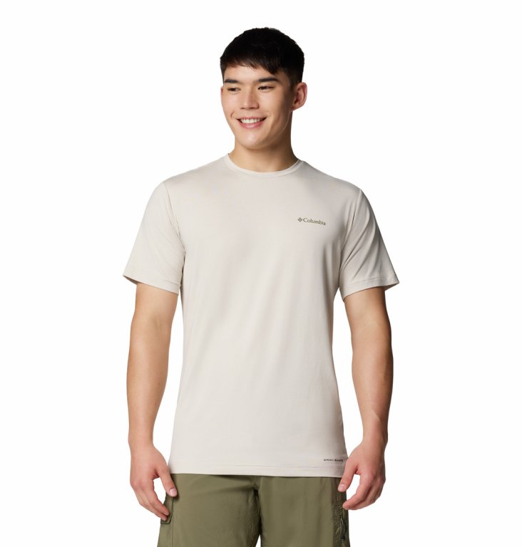 Футболка Columbia Kwick Hike™ Back Graphic SS Tee M - бежева