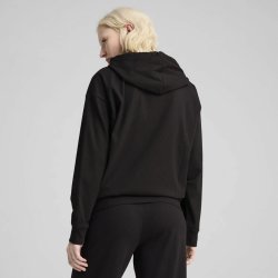 Худі Puma Ess Elevated Comfort Rib Hoodie W - чорне