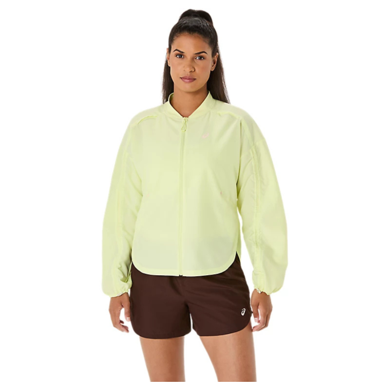 Куртка Asics Nagino Run Adjustable Jacket W - жовта