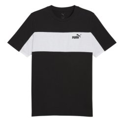 Футболка Puma Ess Block Tee M - чорна