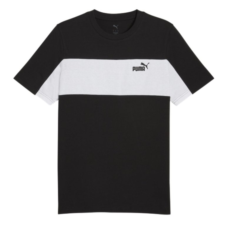 Футболка Puma Ess Block Tee M - чорна
