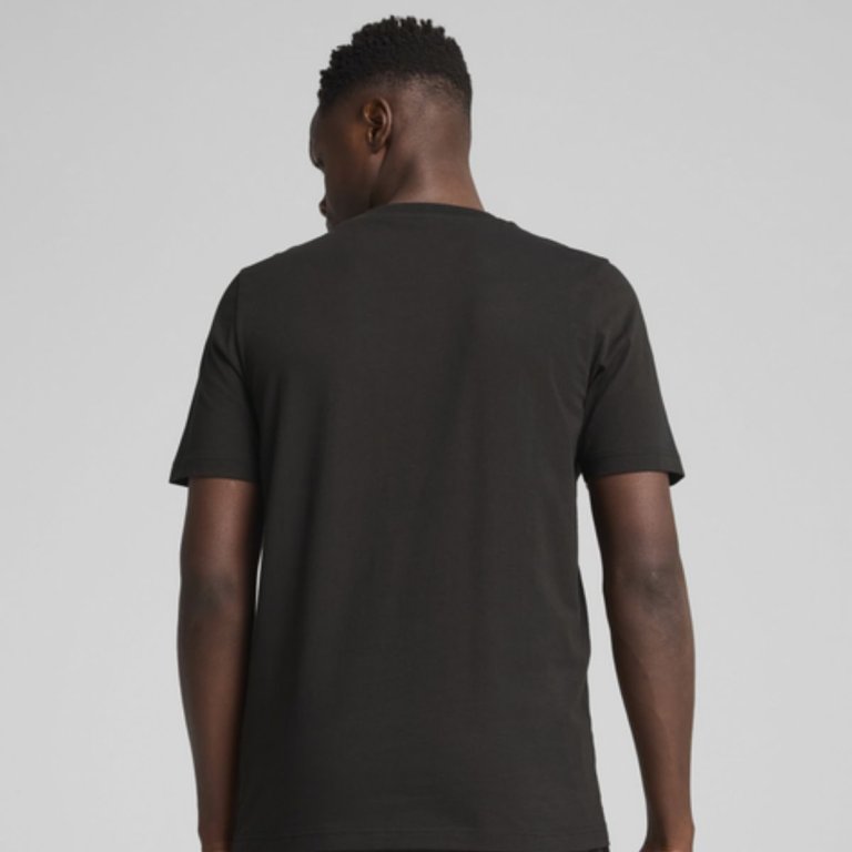 Футболка Puma Ess Block Tee M - чорна