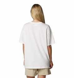Футболка Columbia Rolling Bend™ Graphic Oversized Tee W - біло/бежева