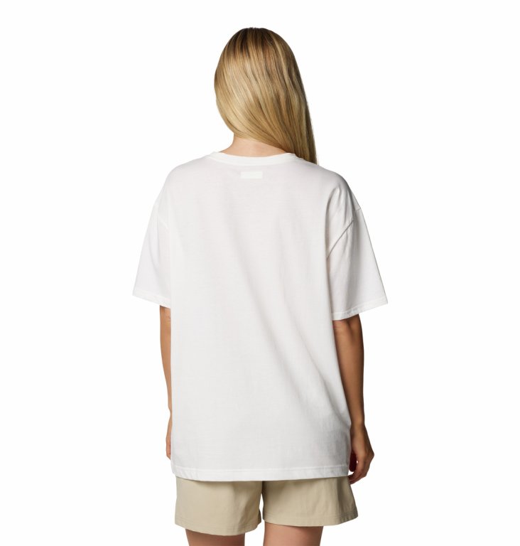Футболка Columbia Rolling Bend™ Graphic Oversized Tee W - біло/бежева
