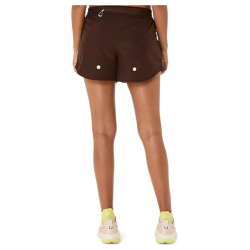 Шорти Asics Nagino Run Adjustable 4In Short W - коричневі