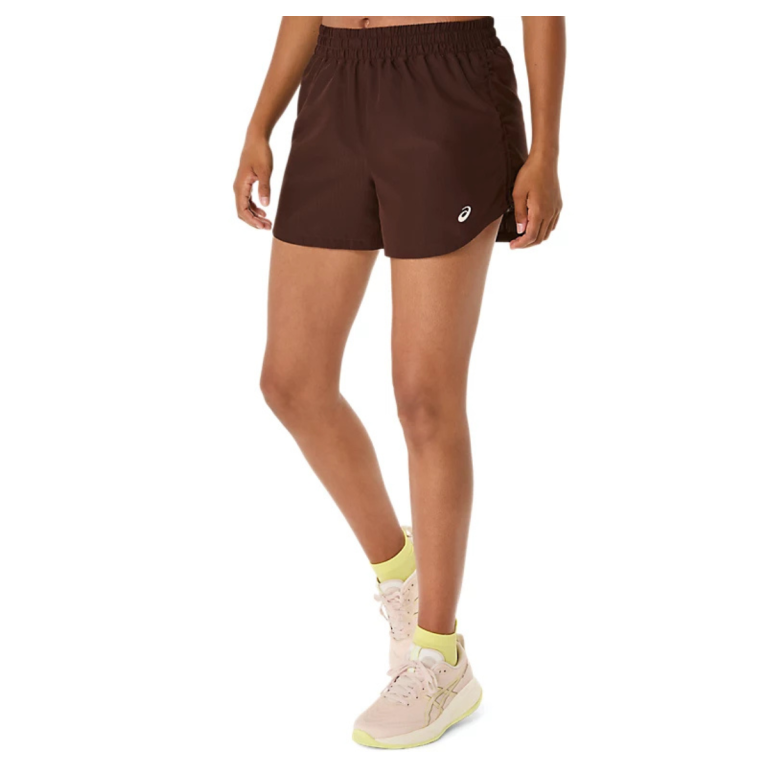 Шорти Asics Nagino Run Adjustable 4In Short W - коричневі