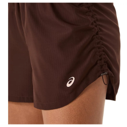 Шорти Asics Nagino Run Adjustable 4In Short W - коричневі