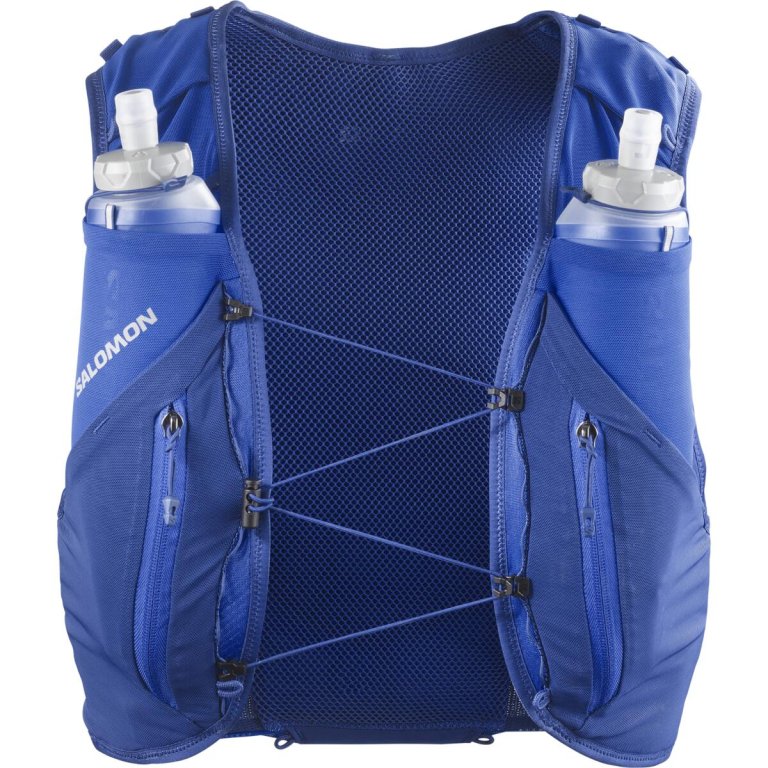 Жилет Salomon Adv Skin 12 з флягами - синій