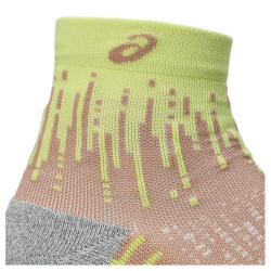 Шкарпетки Asics Performance Run Sock Quarter - бежево/жовті