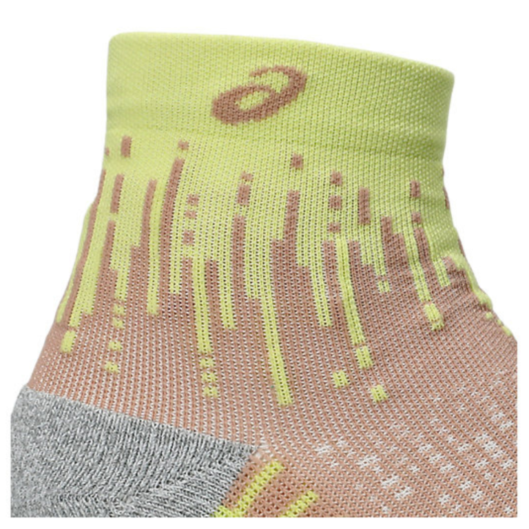 Шкарпетки Asics Performance Run Sock Quarter - бежево/жовті