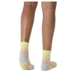 Шкарпетки Asics Performance Run Sock Quarter - бежево/жовті