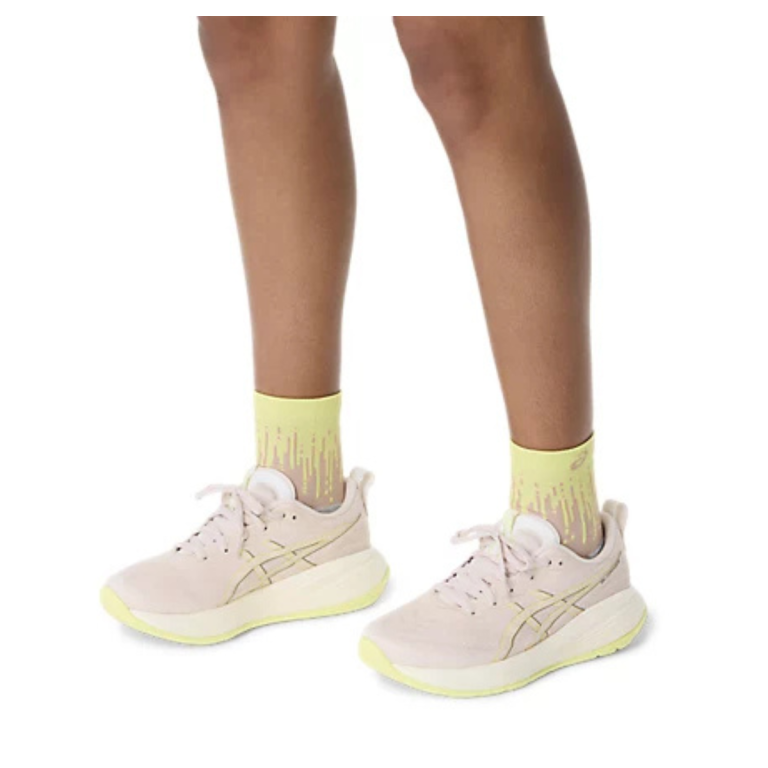 Шкарпетки Asics Performance Run Sock Quarter - бежево/жовті