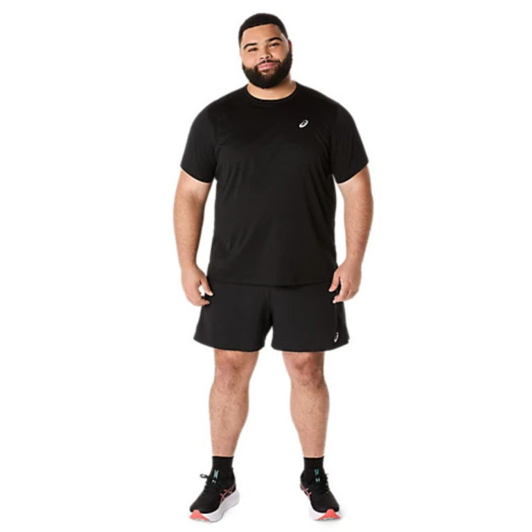 Шорти Asics Road 5In Short M - чорно / сірі