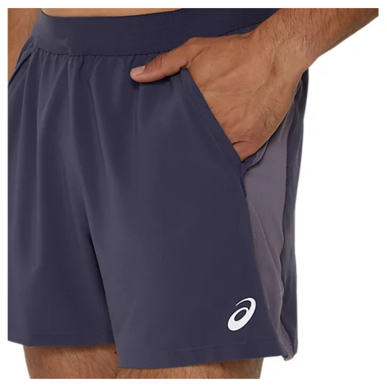 Шорти Asics Road 5In Short M - фіолетові