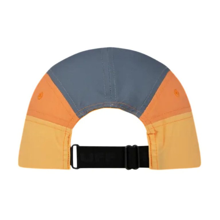 Кепка Buff 5 Panel Go Cap - сіро/помаранчева