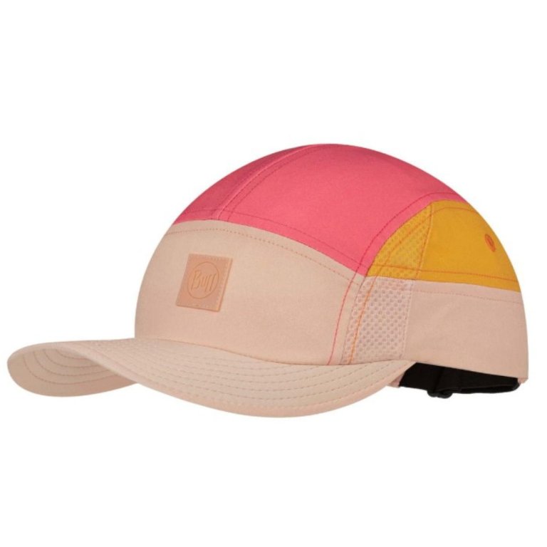 Кепка Buff 5 Panel Go Cap - рожево-помаранчева
