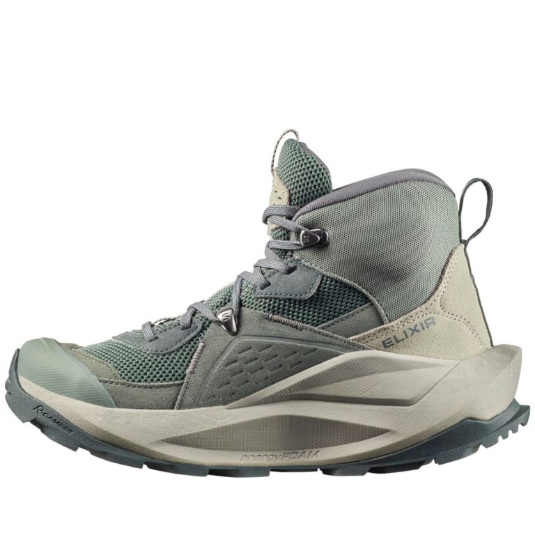 Взуття Salomon Elixir Mid GTX W - зелене