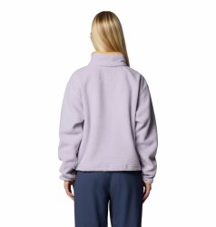 Кофта Columbia Helvetia™ II Cropped Half Snap Fleece W - фіолетово/жовта