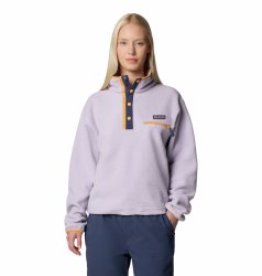 Кофта Columbia Helvetia™ II Cropped Half Snap Fleece W - фіолетово/жовта