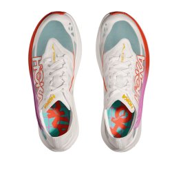 Кросівки Hoka Rocket X 2 - біло/рожево/червоні