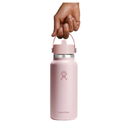 Термос Hydro Flask 32 унції (946 мл) Wide Flex Straw Cap - рожевий