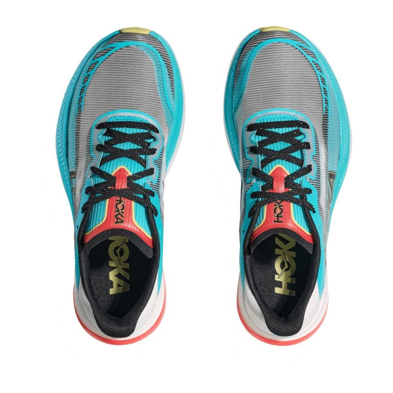 Кросівки Hoka Cielo X1 2.0 - біло/синьо/сірі