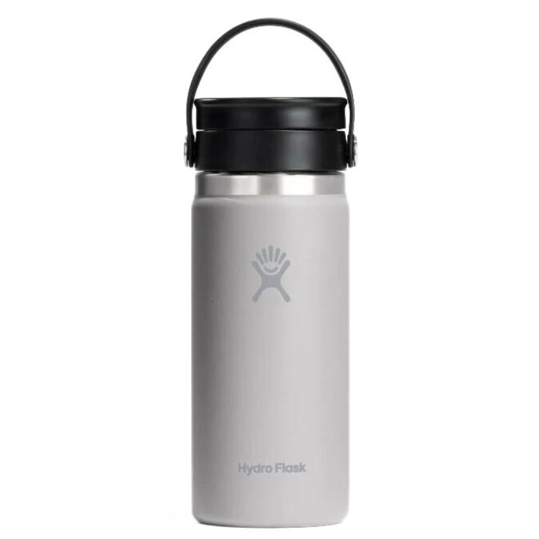Териочашка Hydro Flask Coffee 16 унцій (473 мл) Wide Mouth Flex Sip Lid - сіра