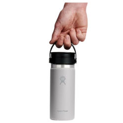 Териочашка Hydro Flask Coffee 16 унцій (473 мл) Wide Mouth Flex Sip Lid - сіра