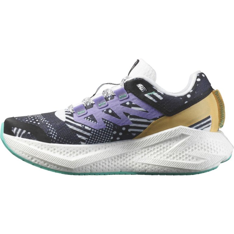 Кросівки Salomon Aero Glide 3 Proto Pack W - чорно/біло/фіолетові
