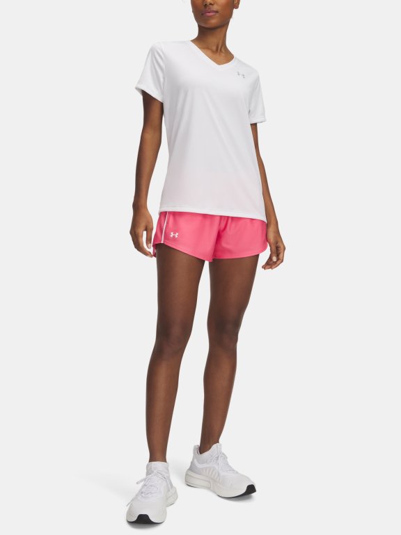 Шорти Under Armour Tech Play Up Shorts W - рожеві