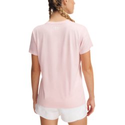 Футболка Under Armour Tech SSV- Twist W - рожева