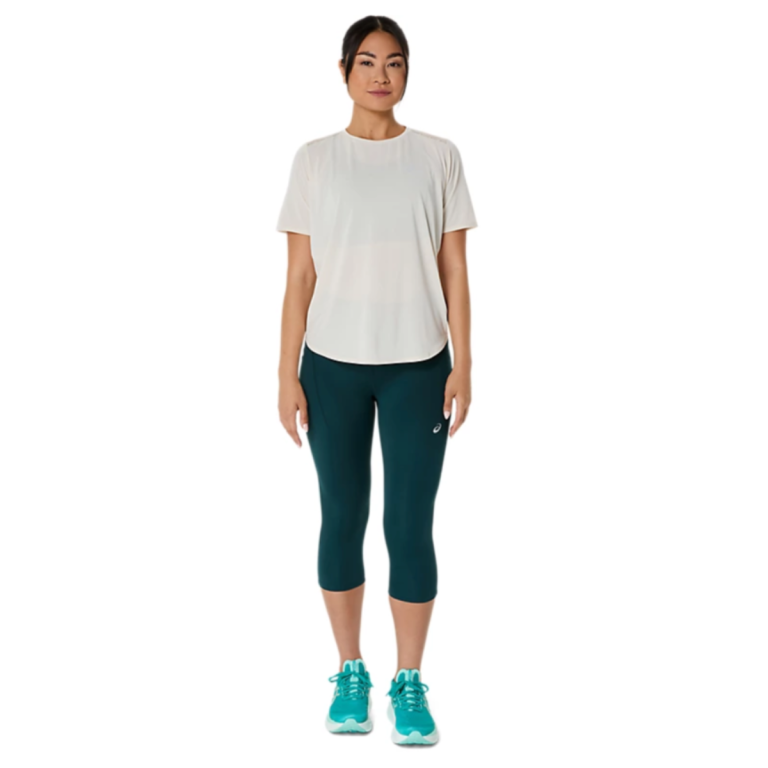 Футболка Asics Road SS Top W - бежева