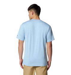 Футболка Columbia Kwick Hike™ Graphic SS Tee M - синя