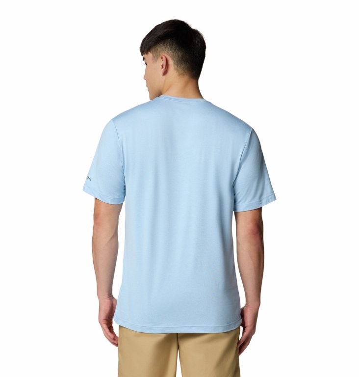 Футболка Columbia Kwick Hike™ Graphic SS Tee M - синя