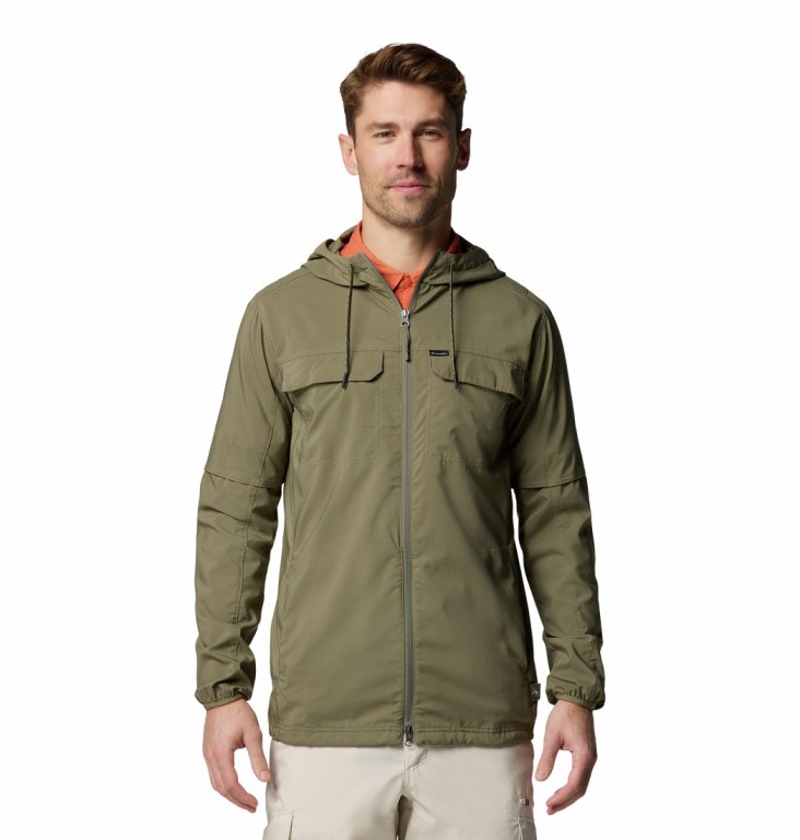 Куртка Columbia Skien Valley™ Hooded LS Shirt M - зелена