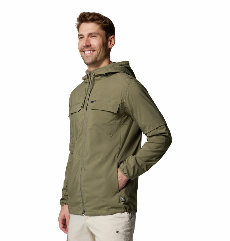 Куртка Columbia Skien Valley™ Hooded LS Shirt M - зелена