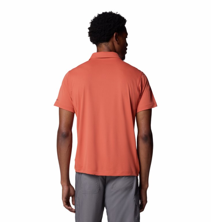 Футболка Columbia Zero Rules™ Light Polo M - червона