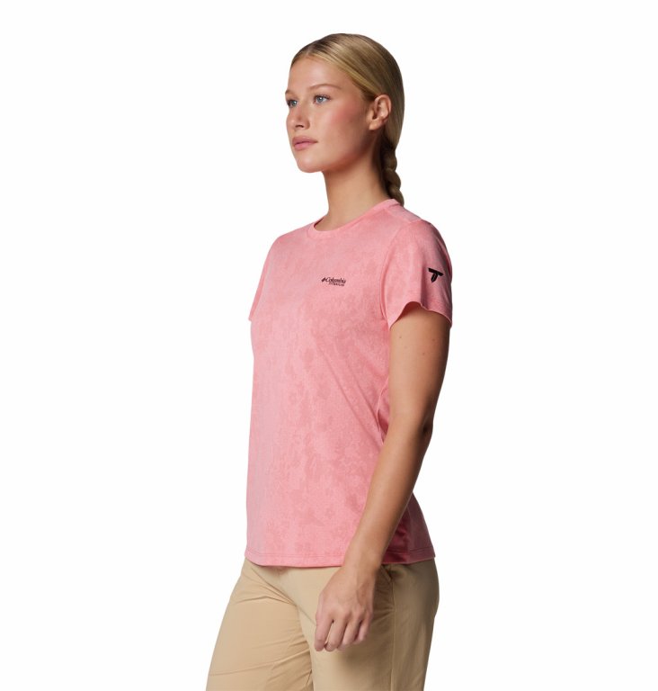 Футболка Columbia Bluebird Canyon™ Short Sleeve Crew W - рожева
