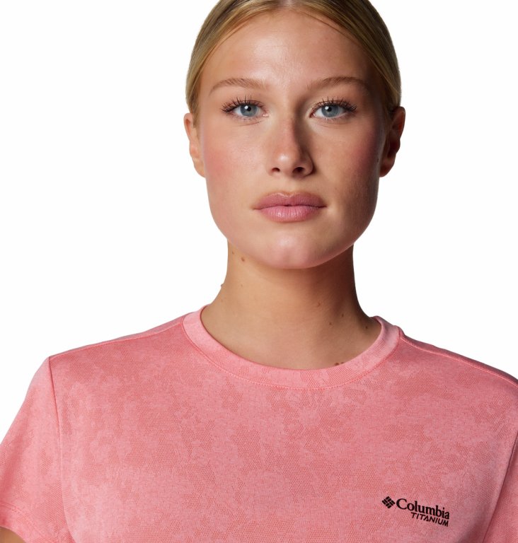 Футболка Columbia Bluebird Canyon™ Short Sleeve Crew W - рожева