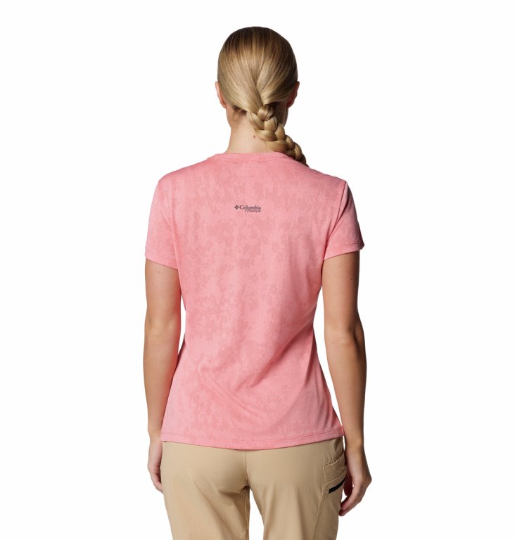 Футболка Columbia Bluebird Canyon™ Short Sleeve Crew W - рожева