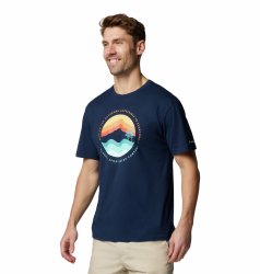 Футболка Columbia Path Lake™ Graphic Tee II M - синя